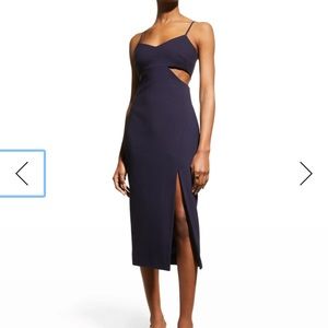 Likely kimmie navy blue midi